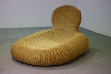 IKEA - Carl Öjerstam - Chaise longue - Storvik - Rotin, Bois