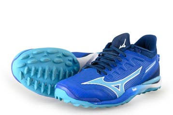 Mizuno Sportschoenen in maat 42½ Blauw, Mizuno, Sportschoenen, Zo goed als nieuw, Verzenden