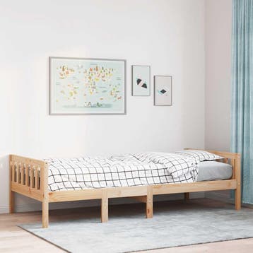 vidaXL Kinderbed zonder matras massief grenenhout 90x190 cm, Verzenden, Nieuw
