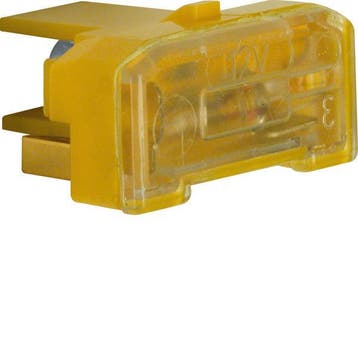 Hager Berker Élément de lampe à incandescence jaune 12V 65mA, Verzenden