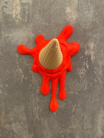 KIRAS - SPLASH! ARANCIONE fluo - VERSIONE 29CM
