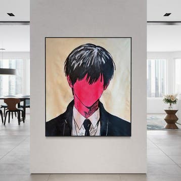 Timo Wedell - The Masked Presence - XL- Abstract Art