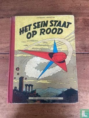 Lefranc - Het sein staat op rood - 1954, Boeken, Stripverhalen, Eén stripboek, Verzenden, Gelezen, Martin, Jacques.