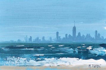 Michele Telari - Skyline da Coney Island