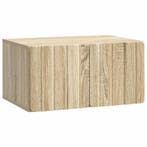 vidaXL Wandmontage TV-kast Sonoma Eiken 59,5 x 41 x 30 cm, Verzenden