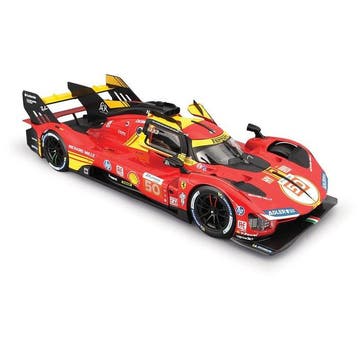 Bburago 1:18 - Model raceauto - Ferrari 499P #50 24h Le Mans, Nieuw