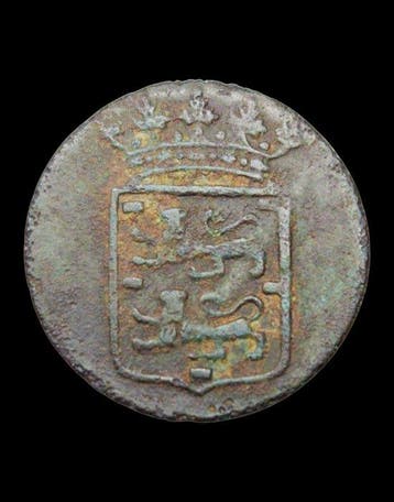 Nederlands-Indië. 1/2 Duit VOC West Friesland 1969, 1770, Postzegels en Munten