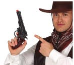 Cowboy Geweer Zwart 30cm, Verzenden, Nieuw