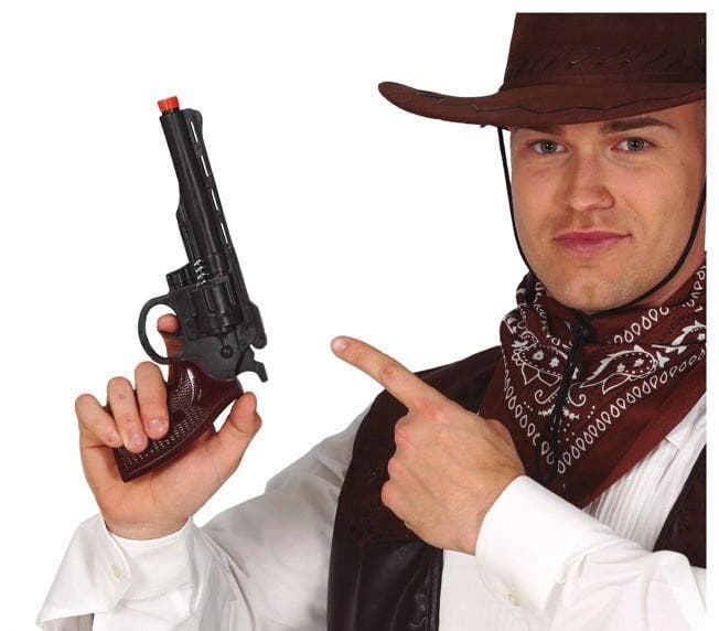 Cowboy Geweer Zwart 30cm, Hobby & Loisirs créatifs, Articles de fête, Envoi