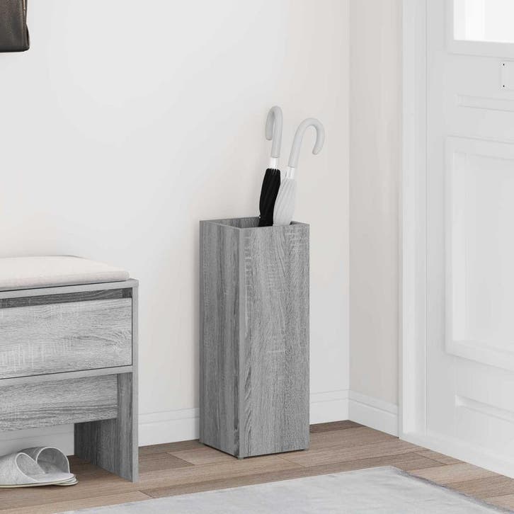 vidaXL Opslaghaak & Rek Grijs Sonoma 20 x 20 x 55,5 cm, Huis en Inrichting, Woonaccessoires | Paraplubakken, Nieuw, Verzenden