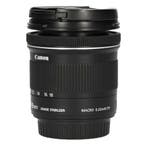 Canon EF-S 10-18mm f/4.5-5.6 IS STM met garantie, Ophalen of Verzenden, Gebruikt