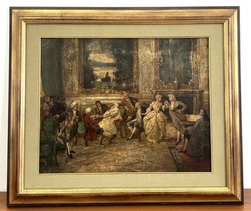 Italiaanse school (XIX) - Ballo di corte