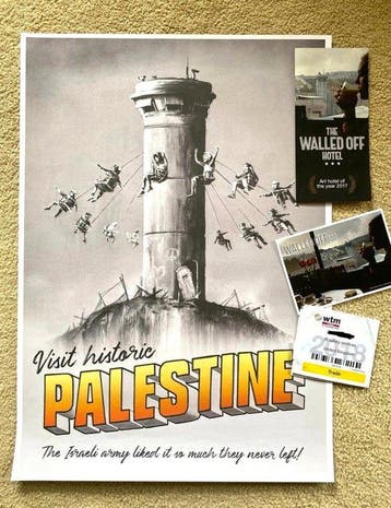 Banksy (1974) - Visit Historic Palestine WTM London 1st