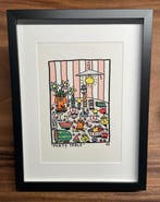 James Rizzi (1950-2011) - Party Table, original silkscreen