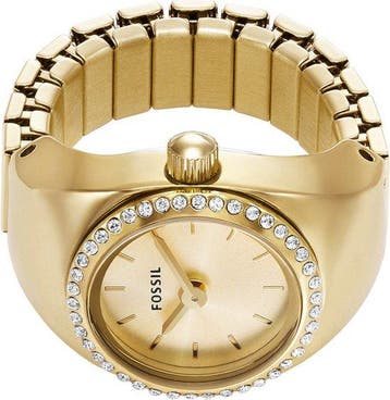 Fossil ES5319 Dames Horlogering 15 mm - Goudkleurig (Mode), Verzenden