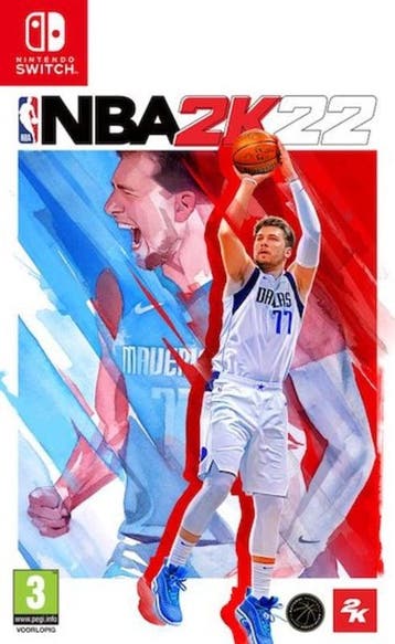 NBA 2K22 (Buitenlands Doosje) (Switch Games), Ophalen of Verzenden, Zo goed als nieuw