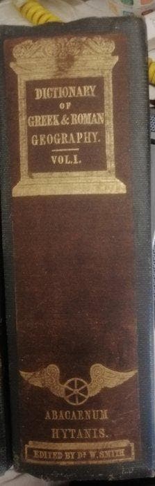 William Smith - Dictionary of Greek and Roman Geography -, Antiquités & Art, Antiquités | Livres & Manuscrits