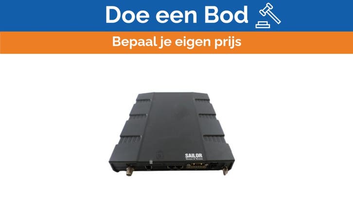 Bieden: Sailor TT-3739A Fleet Broadband 150 BDU terminal, Watersport en Boten, Navigatiemiddelen en Scheepselektronica, Ophalen of Verzenden