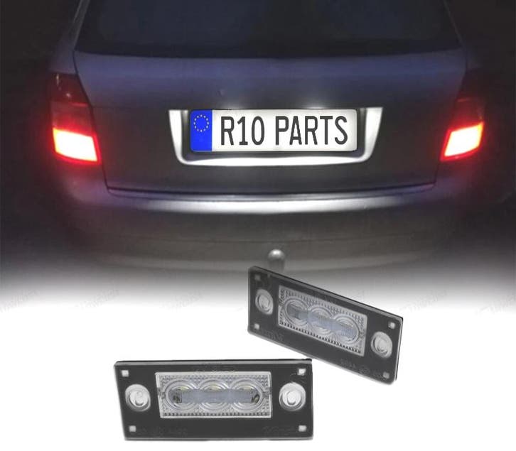 Eclairage de Plaque D´immatriculation Led Pour Audi A4 B5 99, Autos : Pièces & Accessoires, Éclairage, Envoi