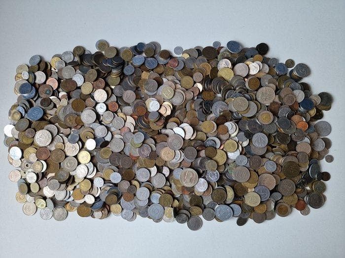 Wereld. Collection of coins (Zonder minimumprijs), Postzegels en Munten, Munten | Europa | Niet-Euromunten
