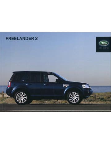 2013 LAND ROVER FREELANDER 2 BROCHURE NEDERLANDS
