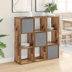 vidaXL Dressoir met lade Oudhout 102 x 31 x 99,5 cm, Verzenden