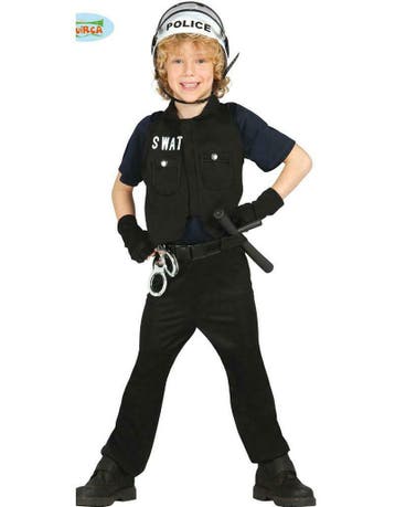 S.W.A.T. politie verkleed kostuum voor kinderen, Ophalen of Verzenden, Nieuw