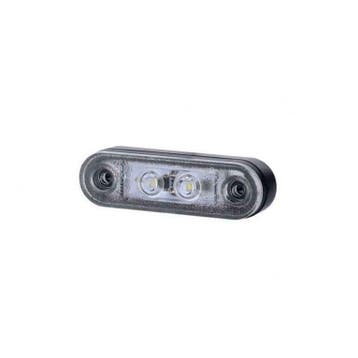 Zijmarkeringslicht 12/24V LED - Wit, Auto-onderdelen, Verlichting, Verzenden, Nieuw
