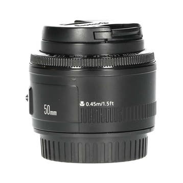 Canon EF 50mm f/1.8 II met garantie, Ophalen of Verzenden, Gebruikt