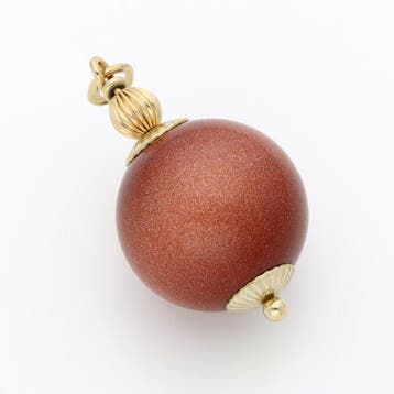 Pendentif - 14 carats Or jaune - pierre dor