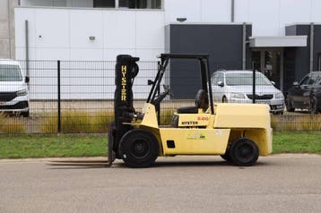 Veiling: Heftruck Hyster H5.00XL Diesel 5000kg 4.12m 1997, Zakelijke goederen, Ophalen