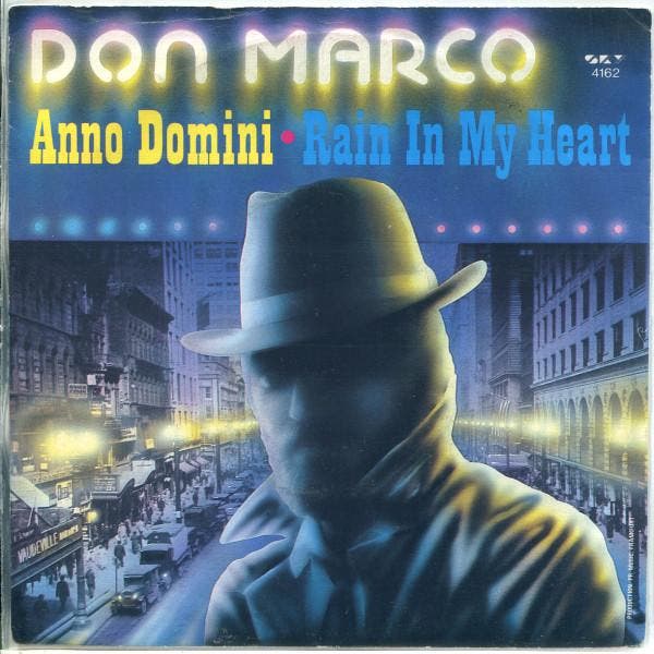 Don Marco - Anno Domini / Rain In My Heart, Cd's en Dvd's, Vinyl | Pop, Gebruikt, Verzenden