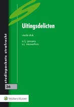Uitingsdelicten 9789013154801 A.L.J. Janssens, Verzenden, A.L.J. Janssens