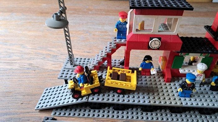 Lego Set - 7824 - Train - Railway Station, Kinderen en Baby's, Speelgoed | Duplo en Lego