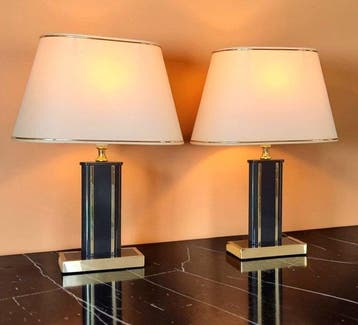 Robert De Schuytener - Lamp (2) - Hollywood Regency-stijl -