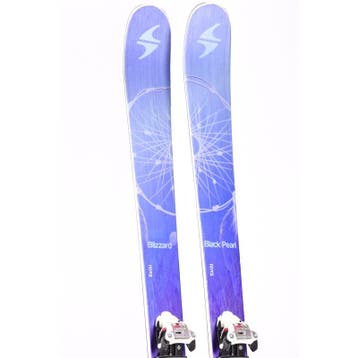 159 dames skis BLIZZARD BLACK PEARL 88, flip core + Marker, Verzenden, Gebruikt