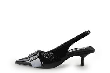 Steve Madden Slingbacks in maat 36 Zwart, Verzenden, Zwart, Steve Madden, Zo goed als nieuw