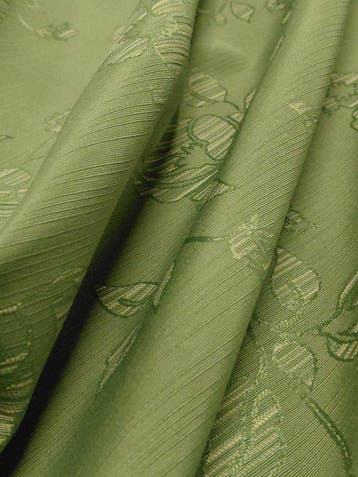 Importante Tessuto Arredo Jacquard Verde Salvia – Alta