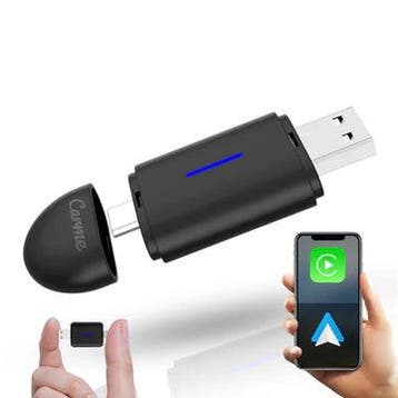 2dekans | Carme Mini 2-in-1 Car Dongle Voor iPhone & Android, Computers en Software, Netwerk switches, Ophalen of Verzenden, Nieuw