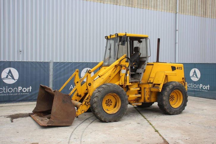 Veiling: Wiellader 415 Diesel, Articles professionnels, Machines & Construction | Grues & Excavatrices, Enlèvement
