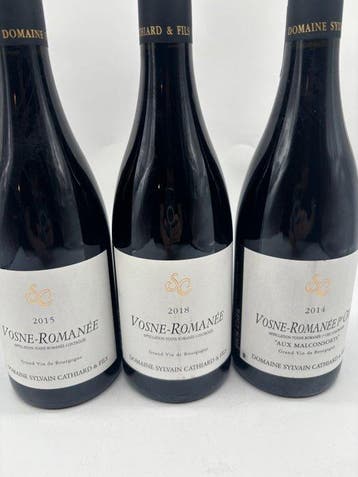 Domaine Sylvain Cathiard: Village 2015, 2018 & Aux, Collections