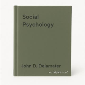 Social Psychology 9780077152352 John D. Delamater, Verzenden, Zo goed als nieuw, John D. Delamater