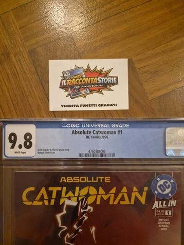 Catwoman 1 - Absolute Catwoman #1 - 1 Graded comic - Eerste, Nieuw