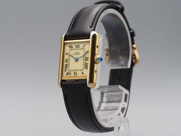 Cartier - Tank Must de Cartier - Sans prix de réserve -, Handtassen en Accessoires, Horloges | Heren