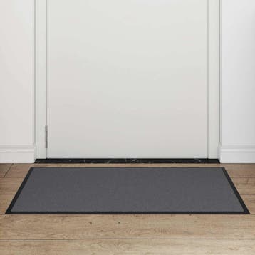 vidaXL Deurmat 60x90 cm antracietkleurig, Verzenden, Nieuw