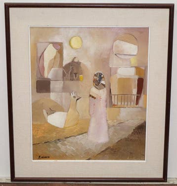 Ramon Alvaro (1940) - La dama y el ave - NO RESERVE
