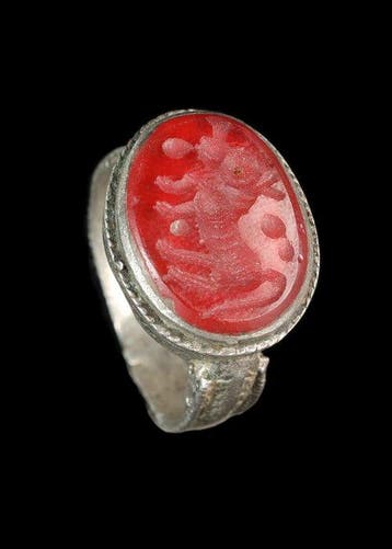 Islamitische Ottomaanse/Bedoeïenenstijl SIlver-Metal Ring