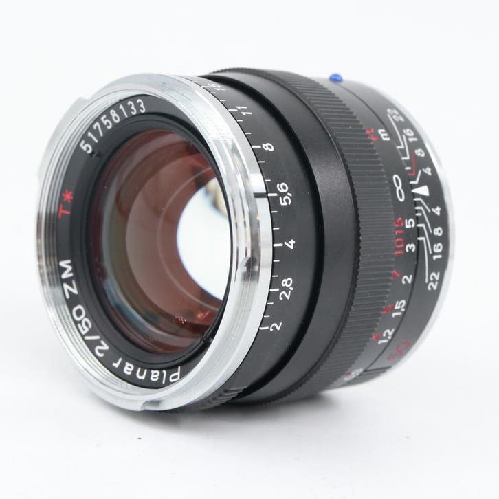 Zeiss 50mm f/2 Planar T* ZM | Tweedehands, TV, Hi-fi & Vidéo, Photo | Lentilles & Objectifs, Envoi