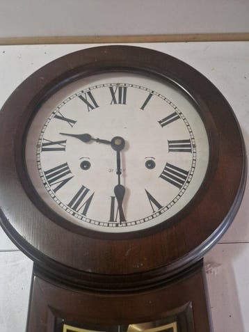 Horloge - Antique Bois, Bronze, Laiton - 1900-2000 - horloge