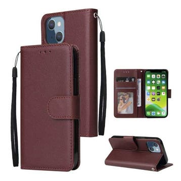 iPhone 6 Plus Flip Case Portefeuille PU Leer - Wallet Cover, Verzenden